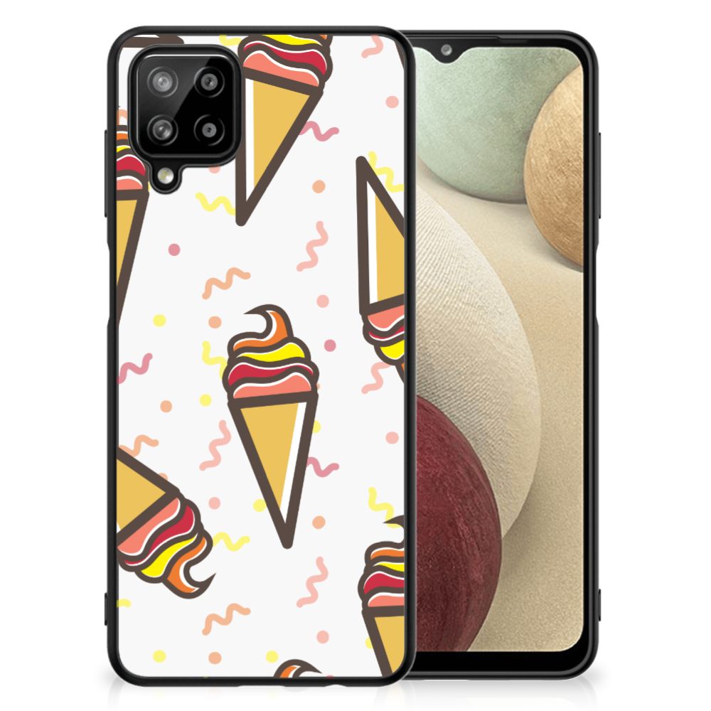 Samsung Galaxy A12 Back Cover Hoesje Icecream