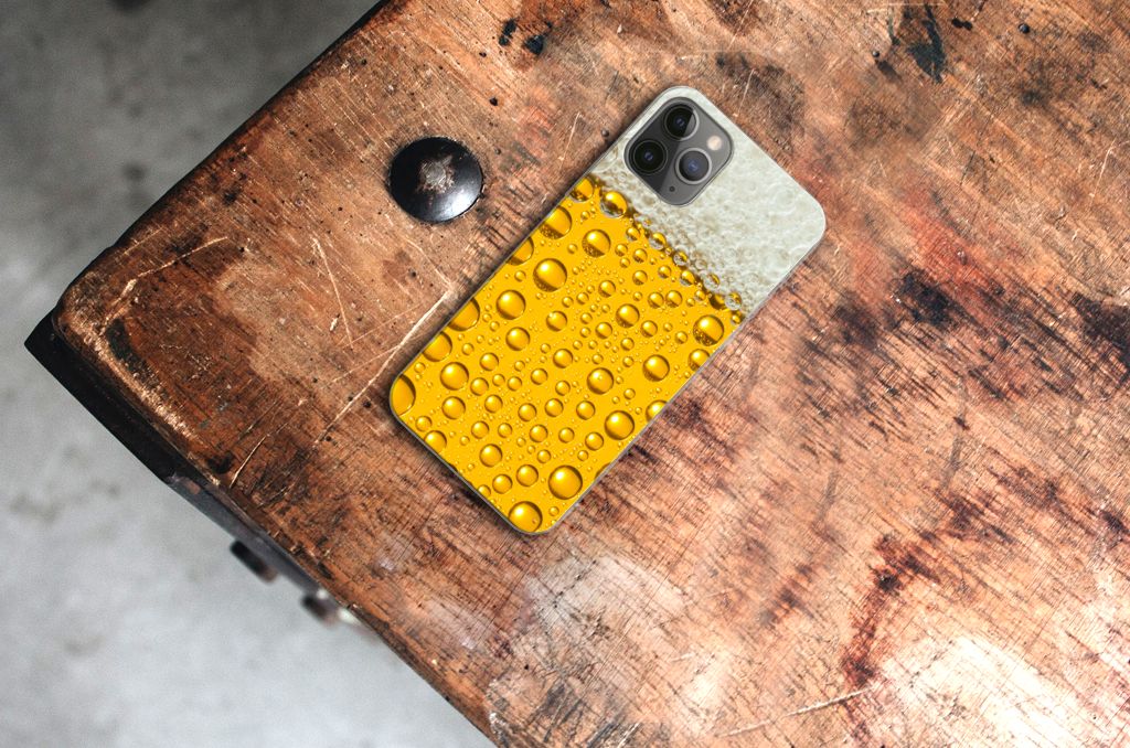 Apple iPhone 11 Pro Siliconen Case Bier
