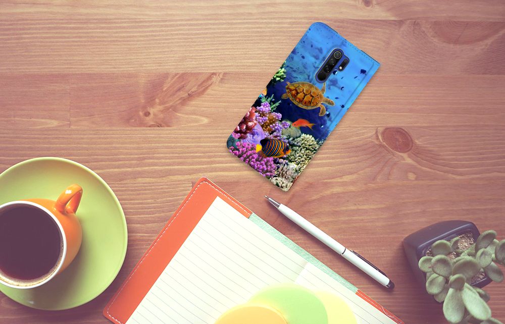 Xiaomi Redmi 9 Hoesje maken Vissen - B2C Telecom