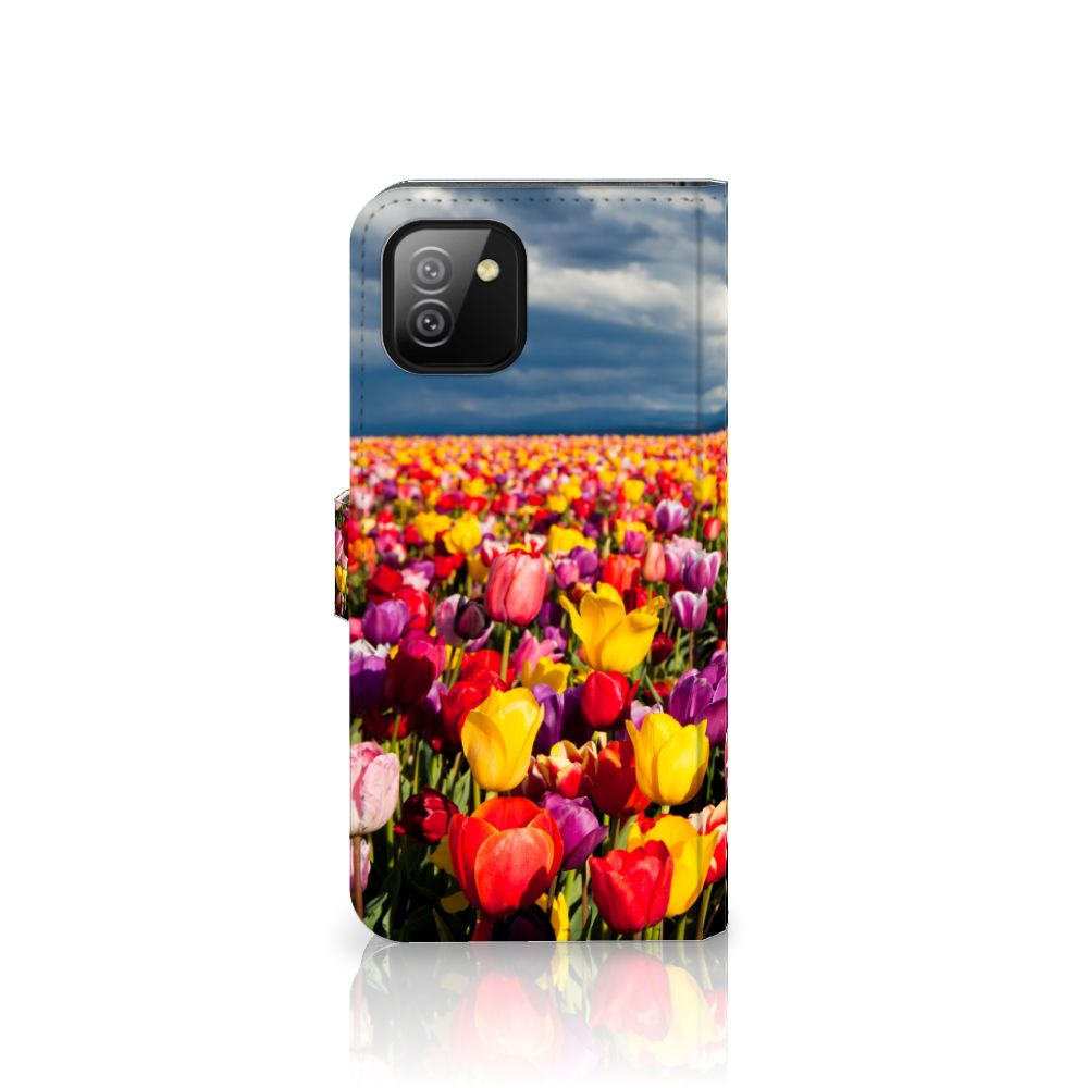 Samsung Galaxy A03 Hoesje Tulpen