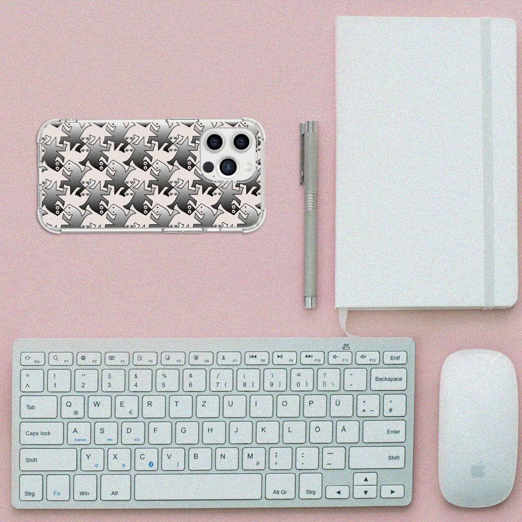 iPhone 13 Pro Max Case Anti-shock Salamander Grey - B2C Telecom