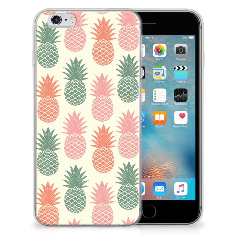 Apple iPhone 6 | 6s Siliconen Case Ananas