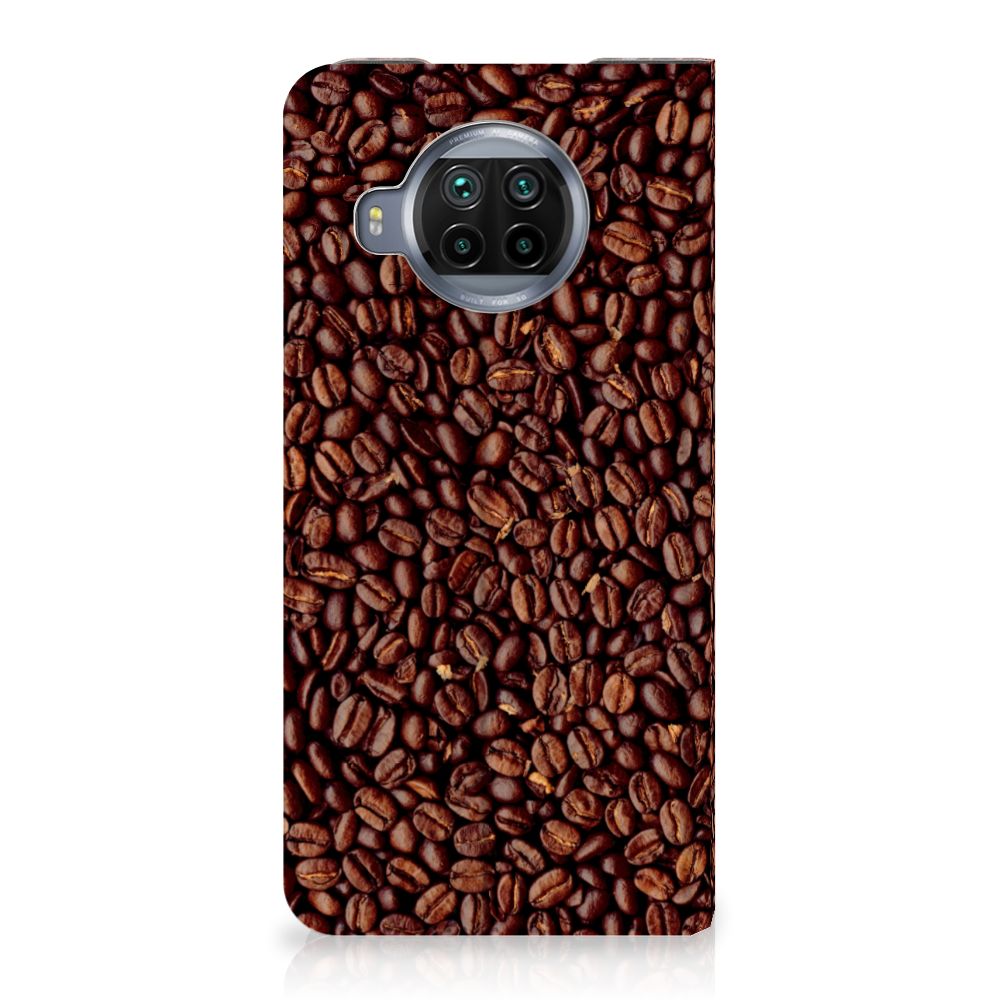 Xiaomi Mi 10T Lite Flip Style Cover Koffiebonen - B2C Telecom