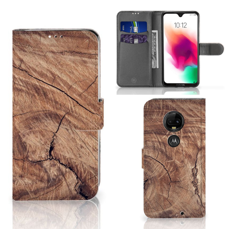 Motorola Moto G7 | G7 Plus Book Style Case Tree Trunk