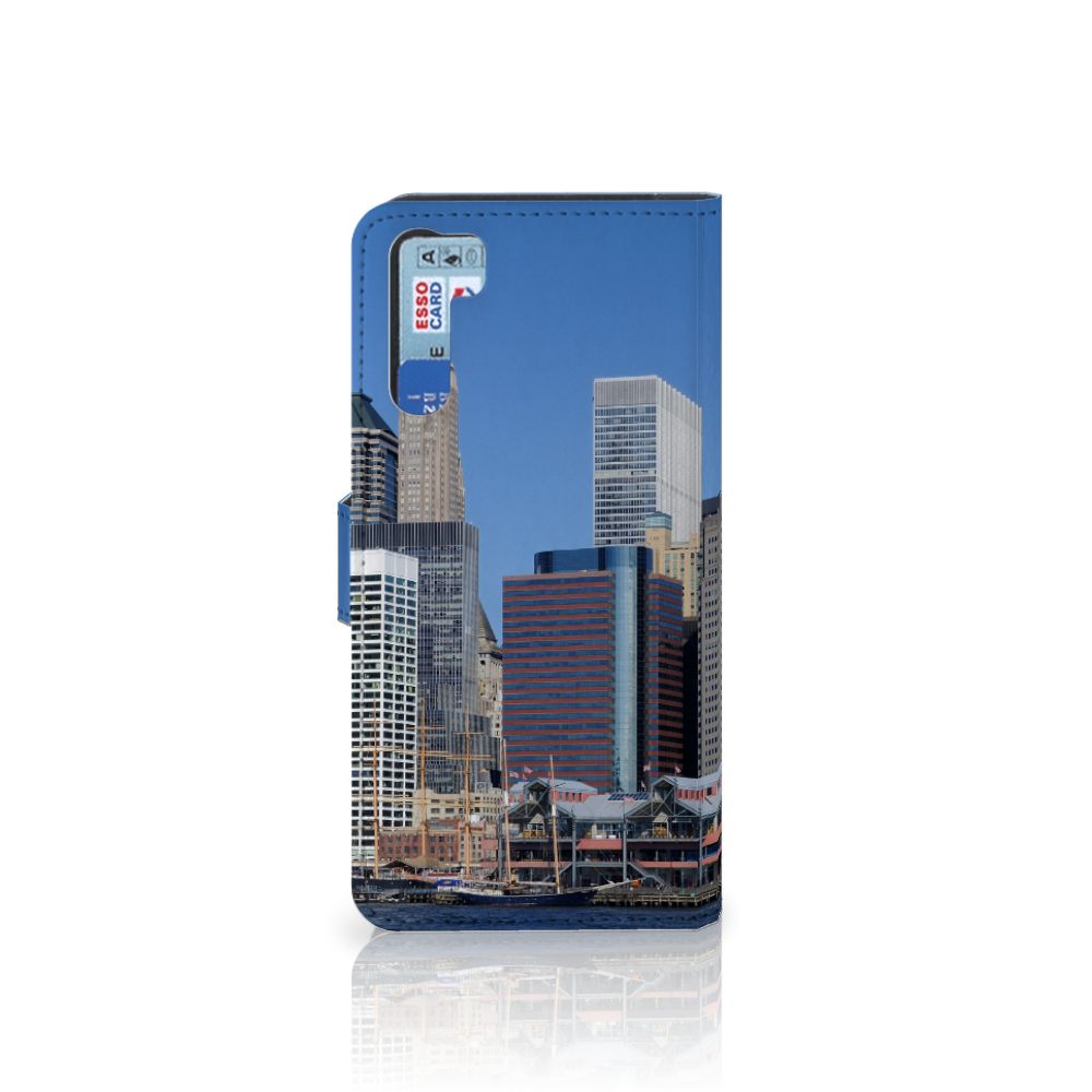 OPPO A91 | Reno3 Flip Cover Vrijheidsbeeld