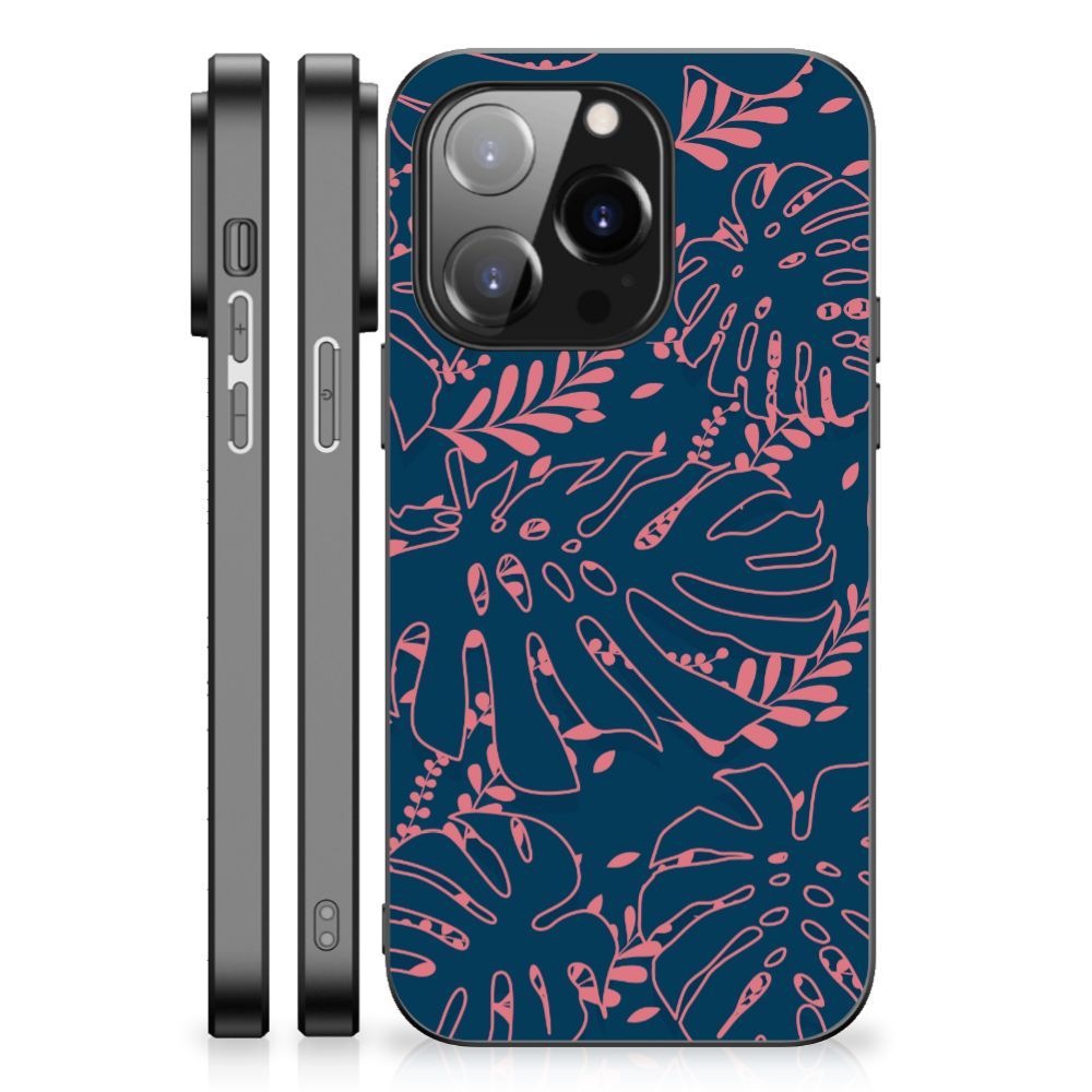 iPhone 14 Pro Bloemen Hoesje Palm Leaves