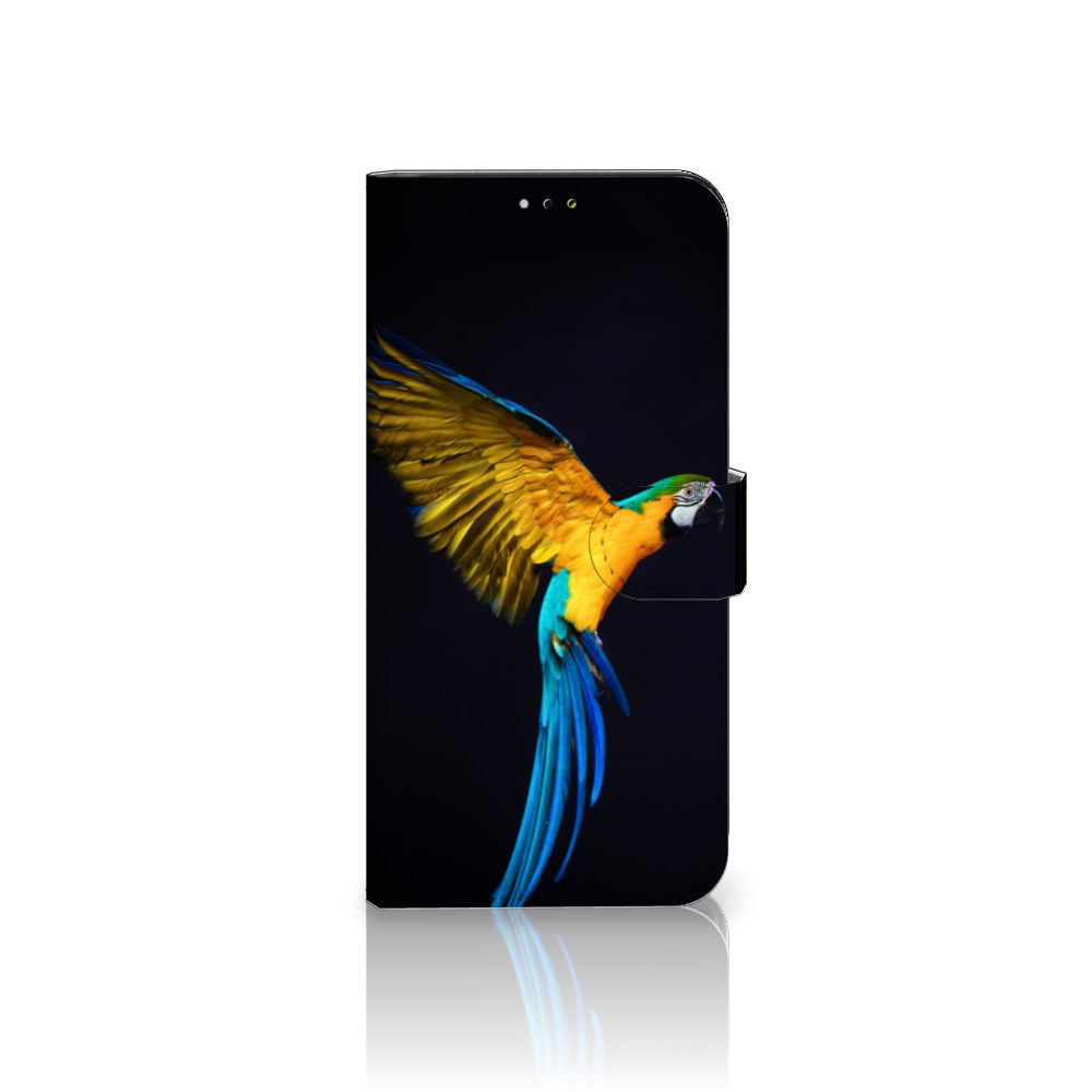 Samsung Galaxy A03 Telefoonhoesje met Pasjes Papegaai