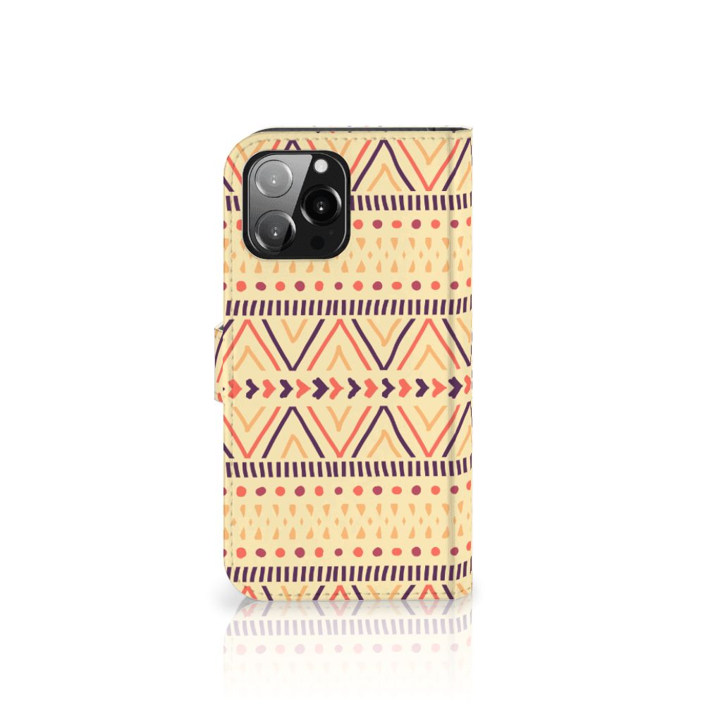 iPhone 13 Pro Max Telefoon Hoesje Aztec Yellow