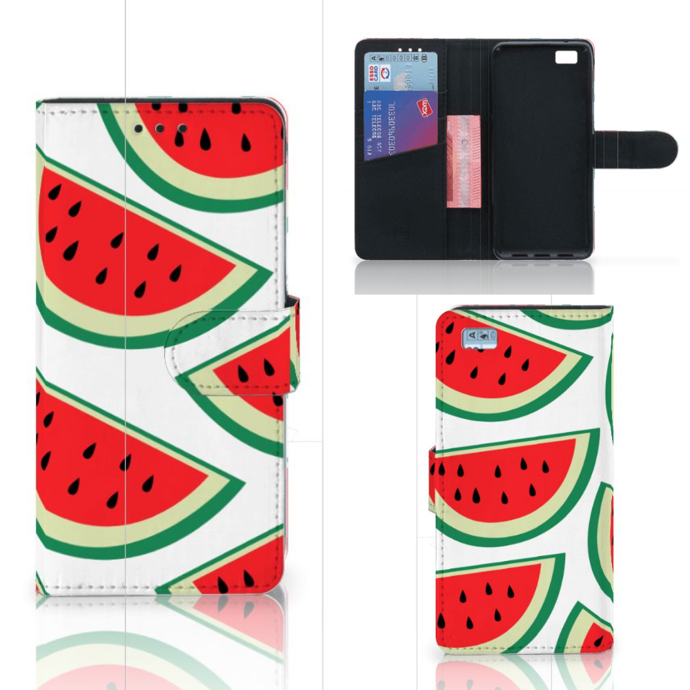 Huawei Ascend P8 Lite Book Cover Watermelons