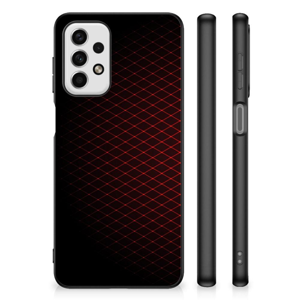 Samsung Galaxy A23 Back Case Geruit Rood B2C Telecom