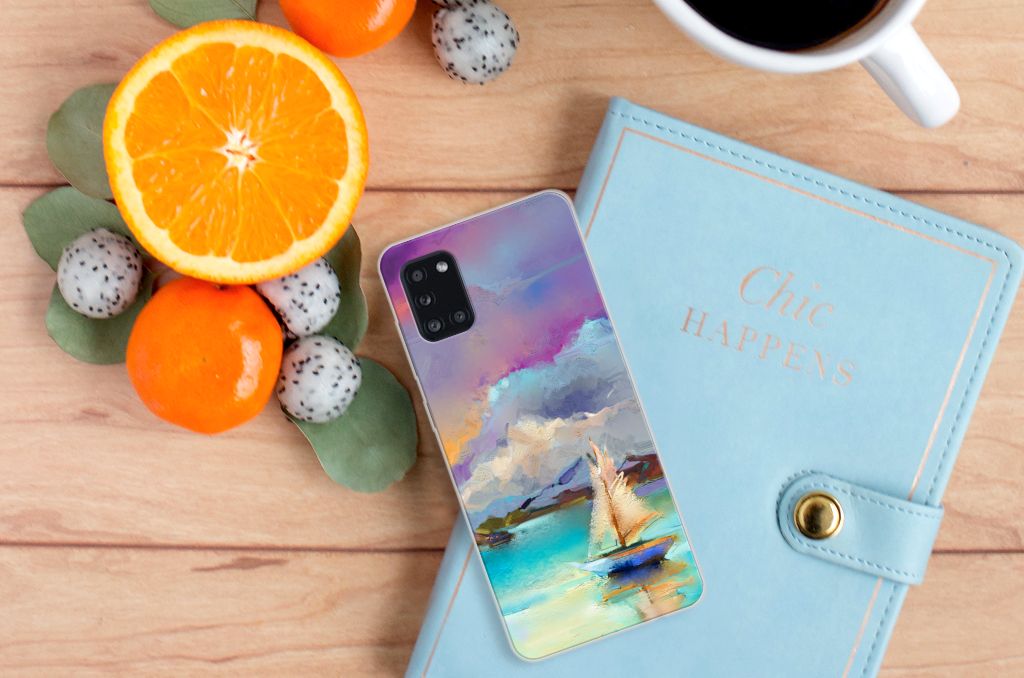 Hoesje maken Samsung Galaxy A31 Boat B2C Telecom
