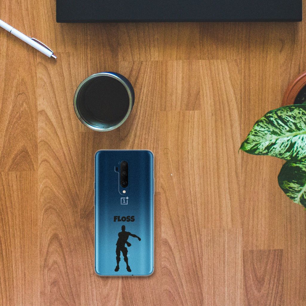 OnePlus 7T Pro Telefoonhoesje met Naam Floss