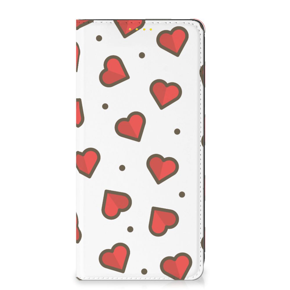 Xiaomi Poco X3 Pro | Poco X3 Hoesje met Magneet Hearts - B2C Telecom