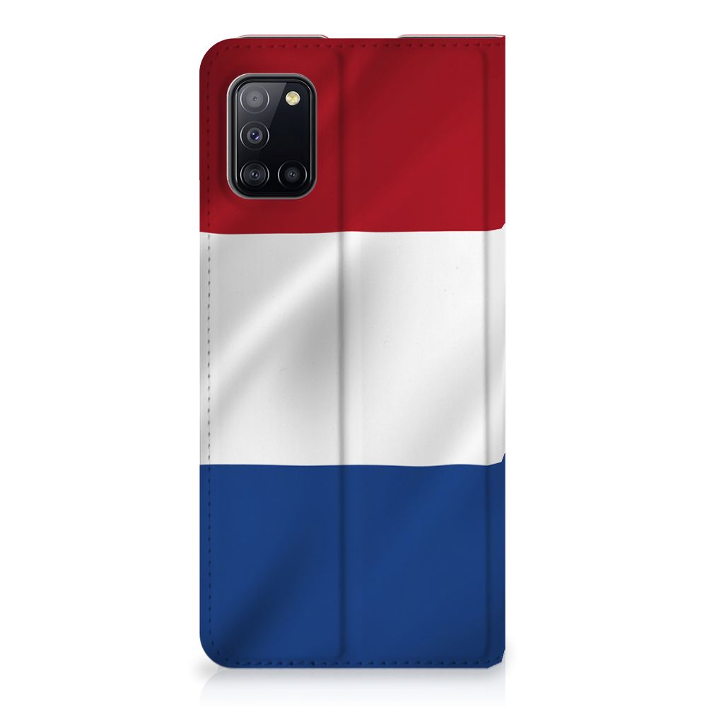 Samsung Galaxy A31 Standcase Nederlandse Vlag - B2C Telecom