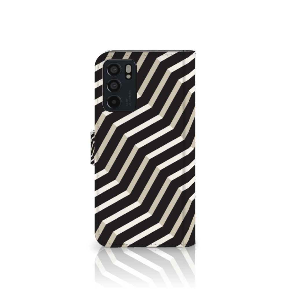OPPO Reno6 5G Book Case Illusion