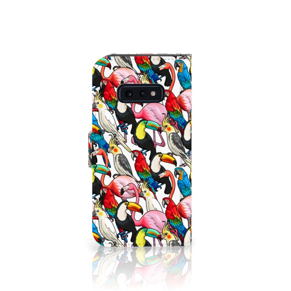 Samsung Galaxy S10e Telefoonhoesje met Pasjes Birds