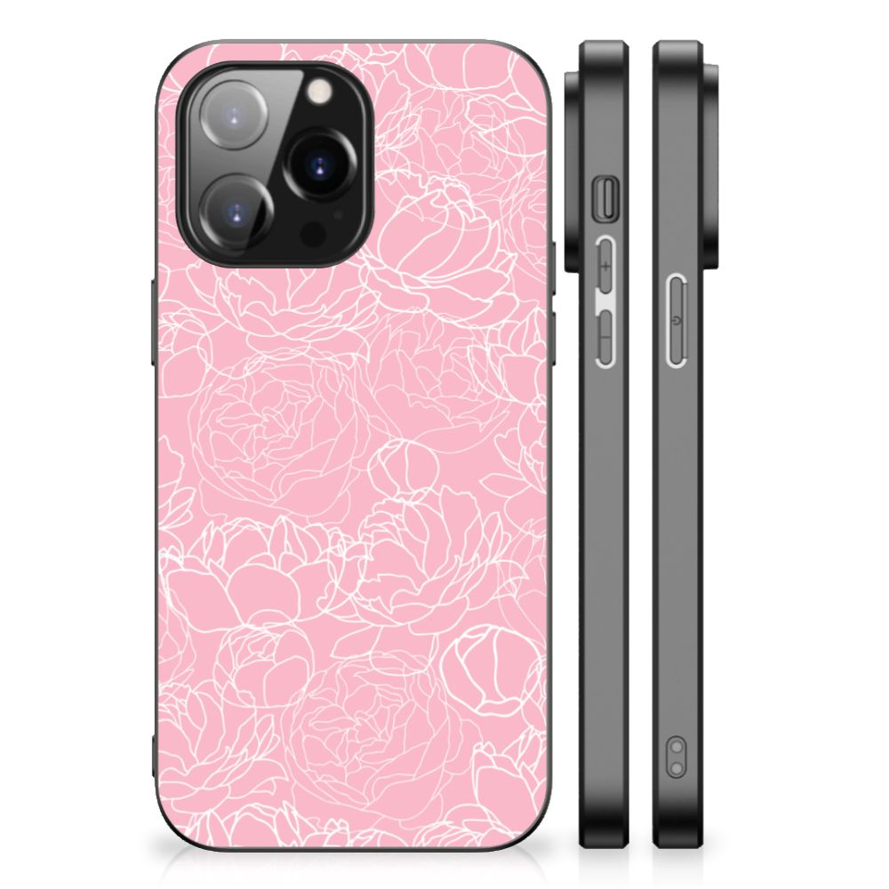 iPhone 14 Pro Max Bloemen Hoesje White Flowers B2C Telecom