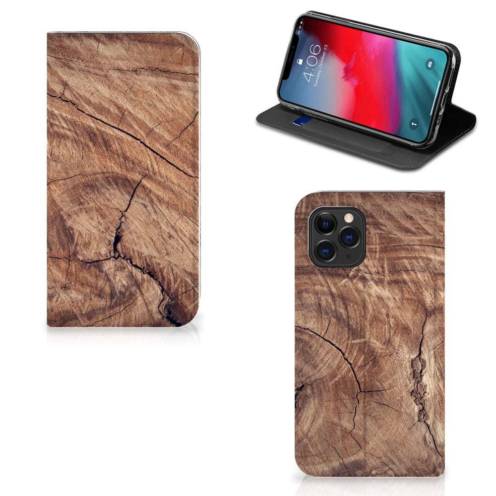 Apple iPhone 11 Pro Book Wallet Case Tree Trunk