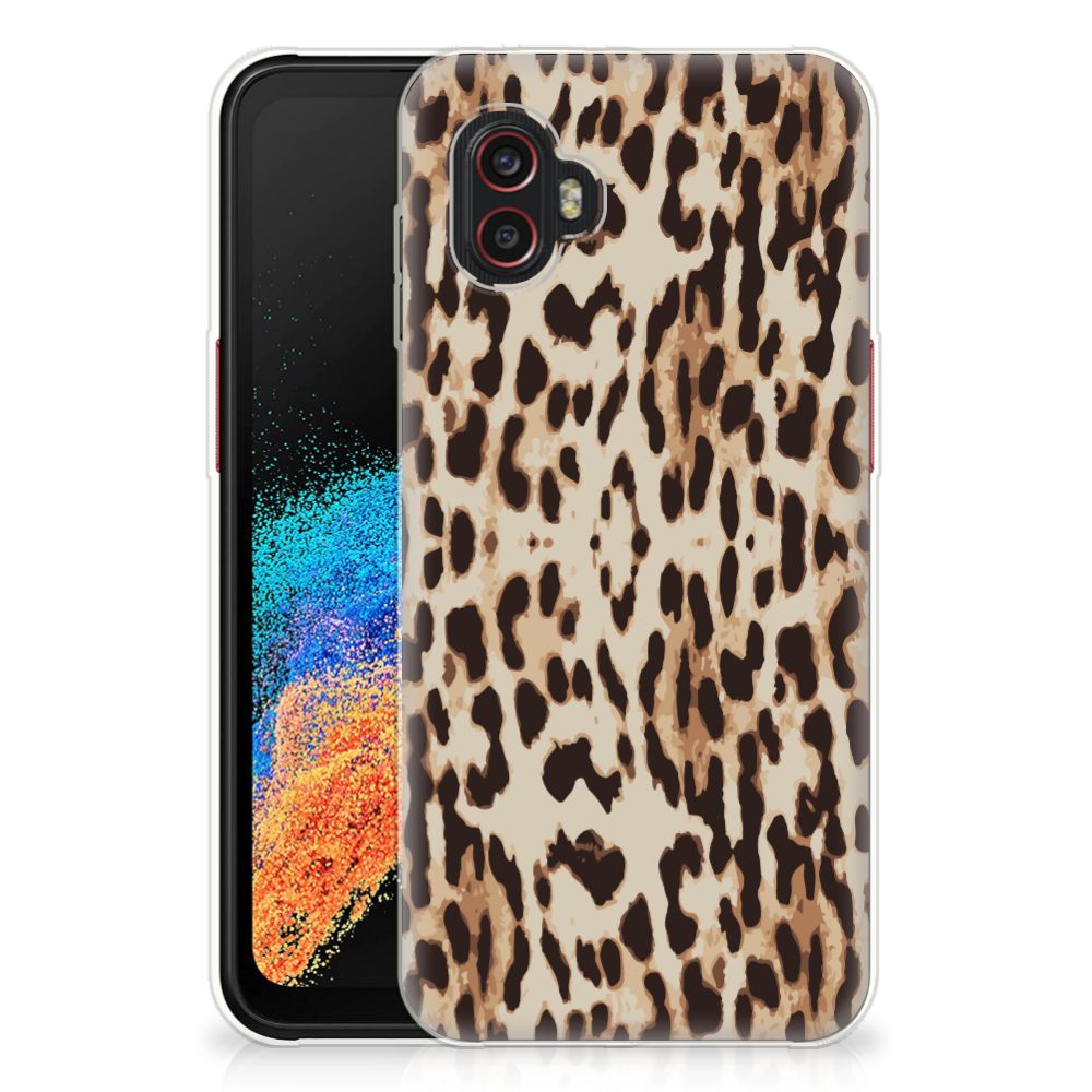 Samsung Galaxy Xcover 6 Pro TPU Hoesje Leopard