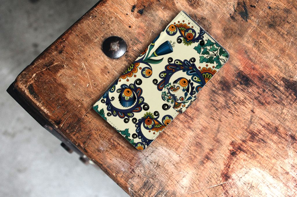 Wallet Case Samsung Xcover Pro Barok Flower