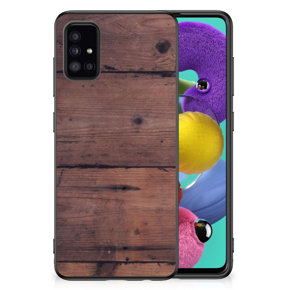 Samsung Galaxy A51 Grip Case Old Wood