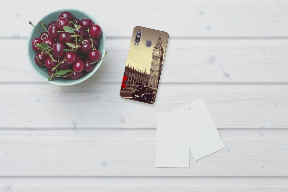 Samsung Galaxy M30 Siliconen Back Cover Londen
