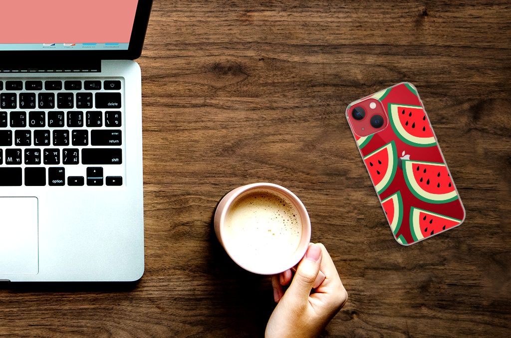 Apple iPhone 13 Siliconen Case Watermelons B2C Telecom