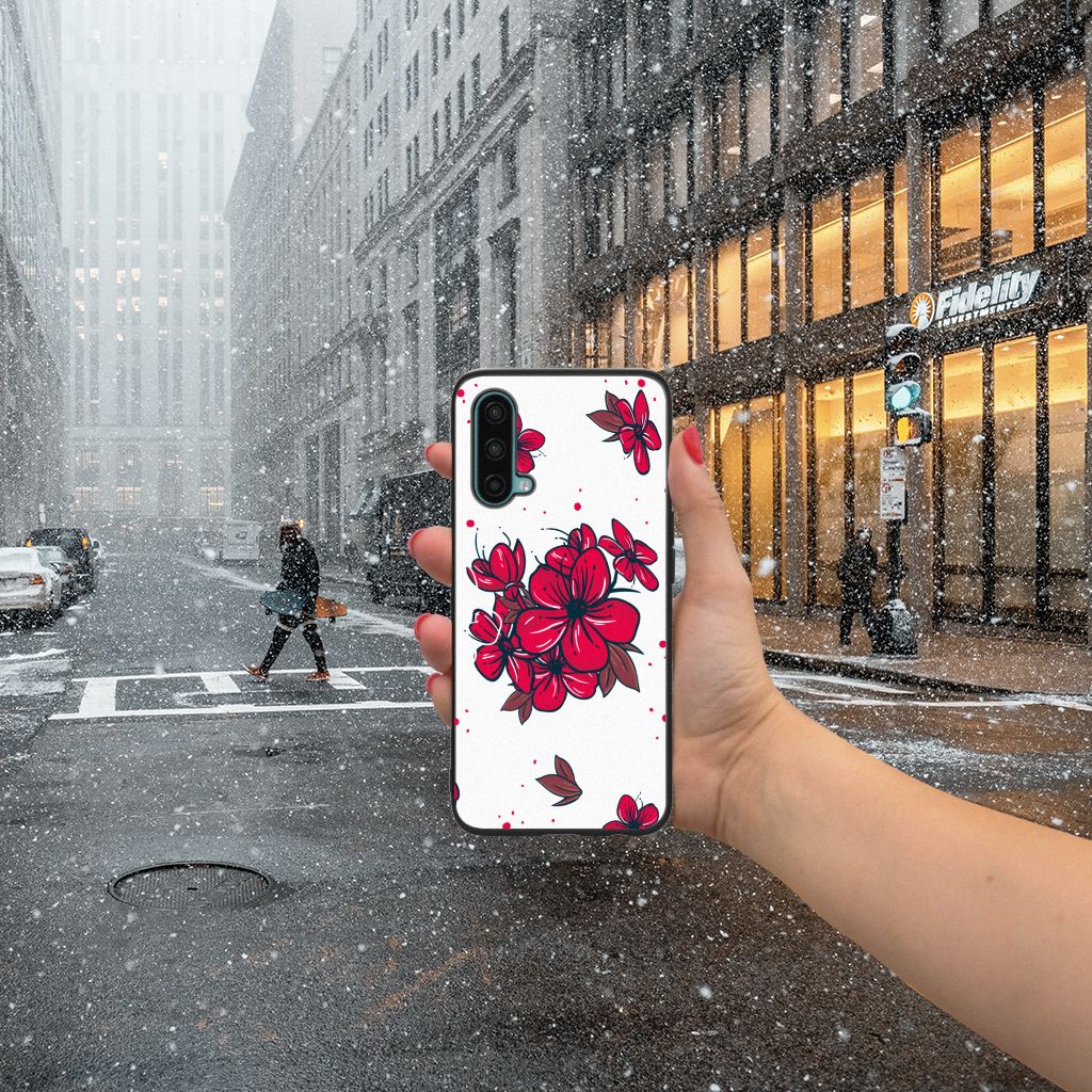 OnePlus Nord CE 5G Bloemen Hoesje Blossom Red B2C Telecom