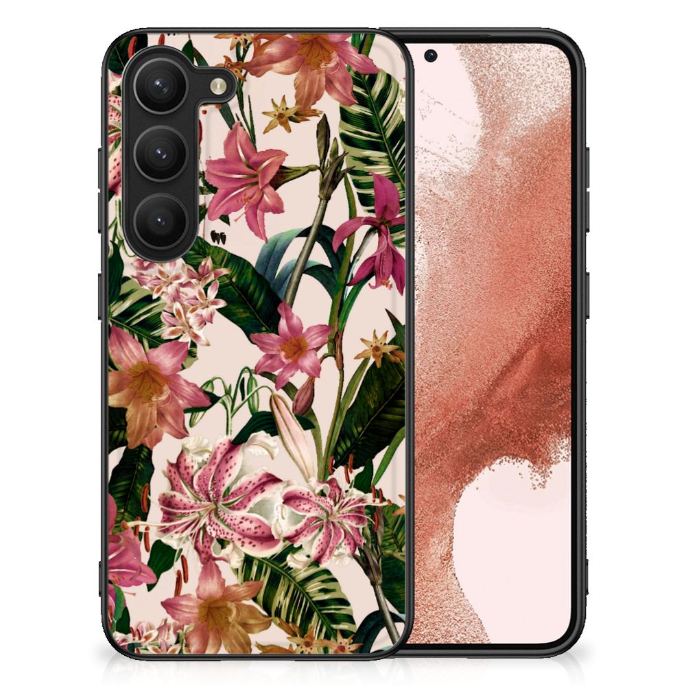 Samsung Galaxy S23 Bloemen Hoesje Flowers B2C Telecom