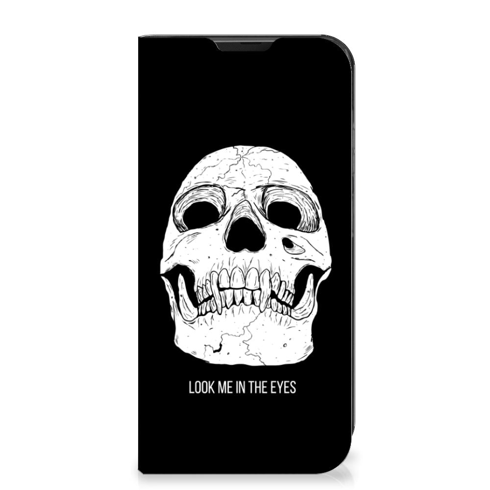 Mobiel BookCase Samsung Galaxy Xcover 6 Pro Skull Eyes - B2C Telecom