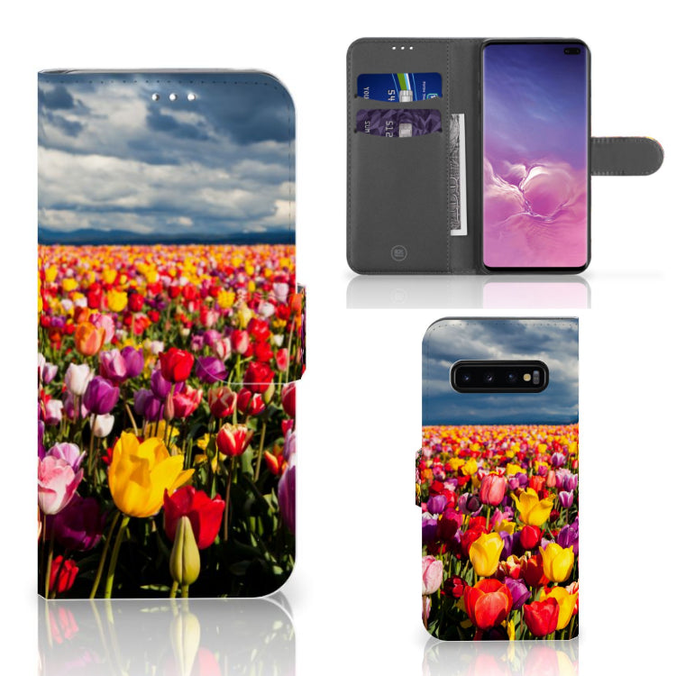 Samsung Galaxy S10 Plus Hoesje Tulpen