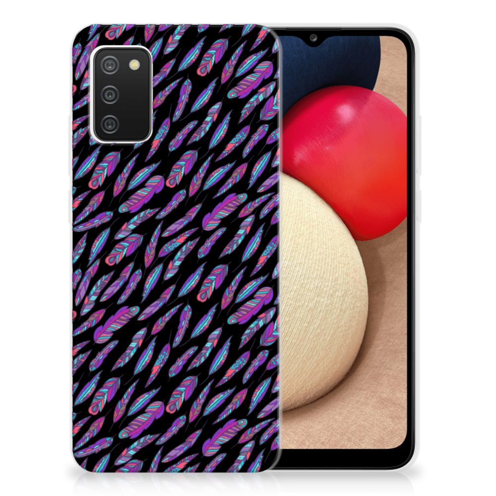 Samsung Galaxy A02s TPU bumper Feathers Color B2C Telecom