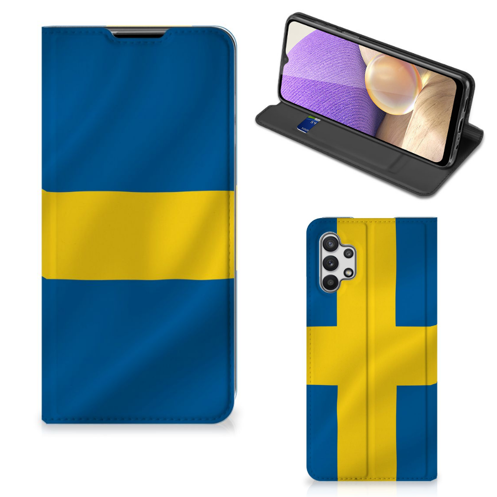 Samsung Galaxy A32 5G Standcase Zweden - B2C Telecom