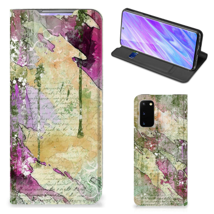 Bookcase Samsung Galaxy S20 Letter Painting