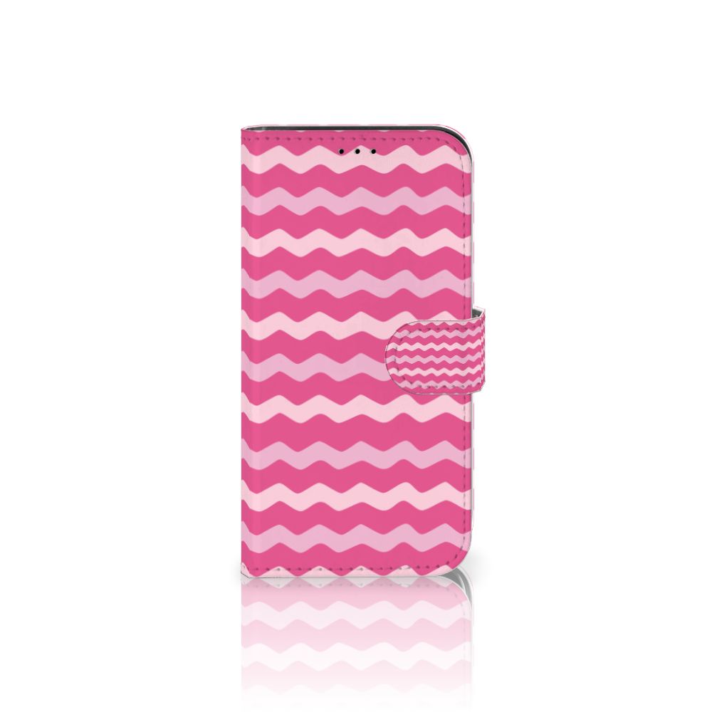iPhone 13 Pro Telefoon Hoesje Waves Pink