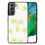 Samsung Galaxy S21FE Bloemen Hoesje Palmtrees