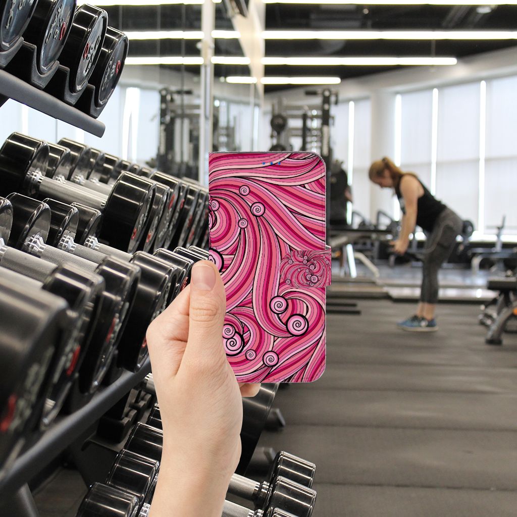 OPPO Reno6 5G Hoesje Swirl Pink
