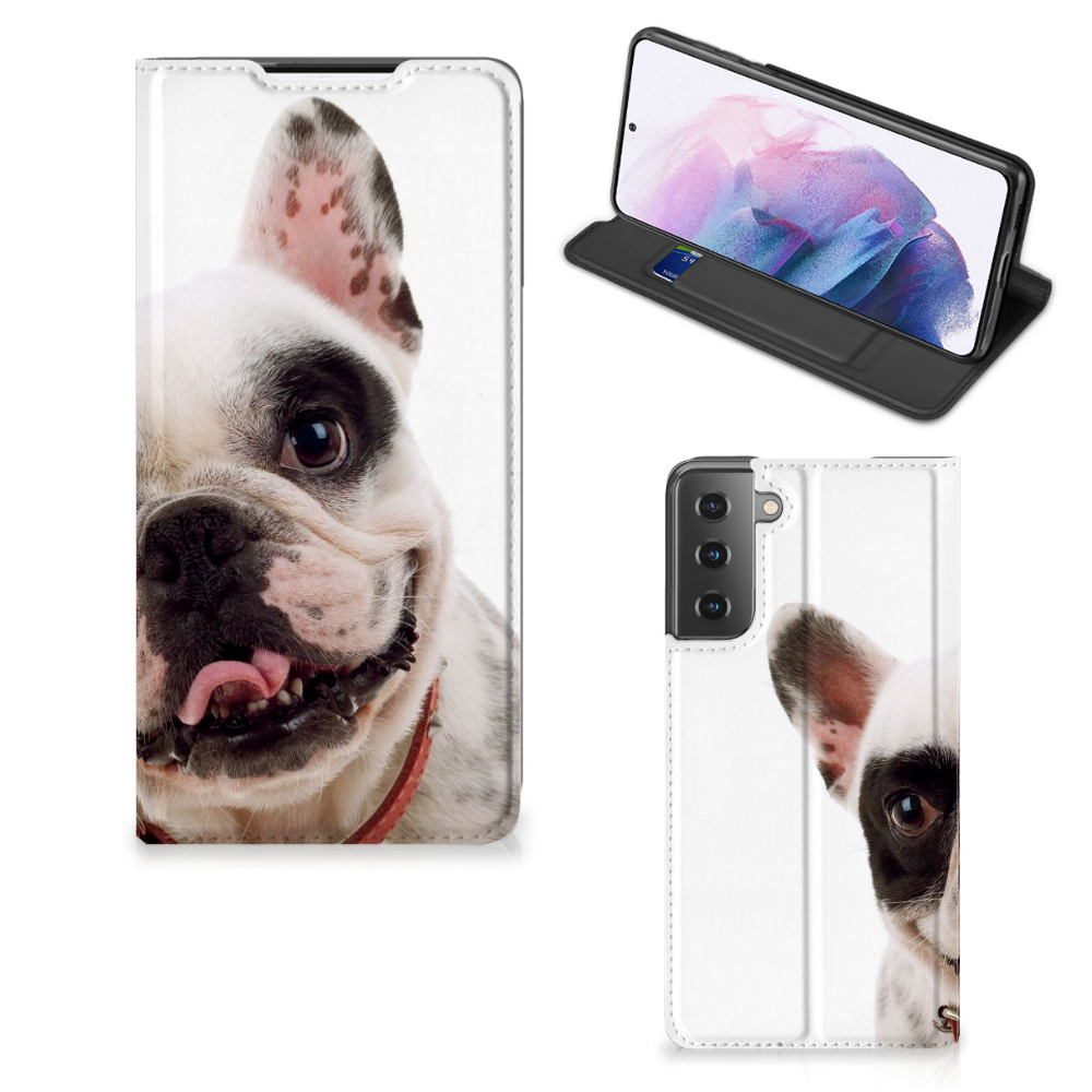 Samsung Galaxy S21 Plus Hoesje maken Franse Bulldog - B2C Telecom