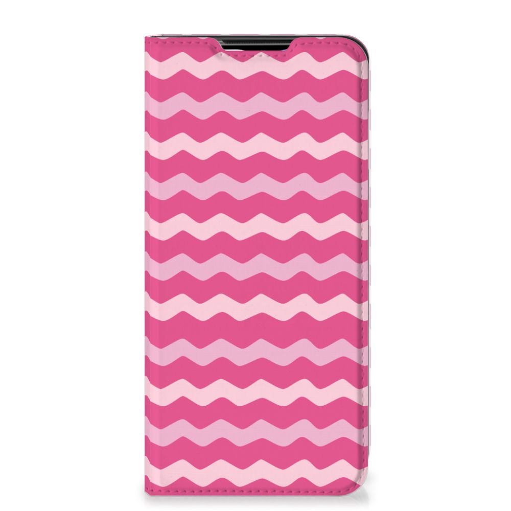 Xiaomi Poco M3 | Redmi 9T Hoesje met Magneet Waves Pink - B2C Telecom