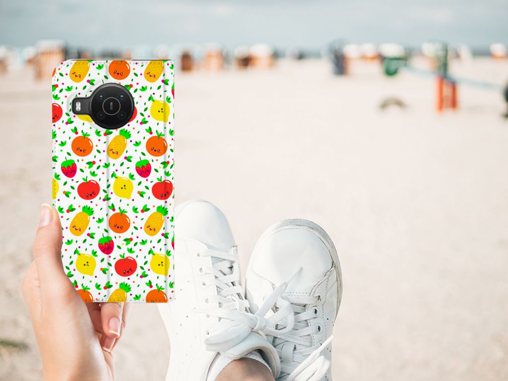 Nokia X20 | X10 Flip Style Cover Fruits - B2C Telecom