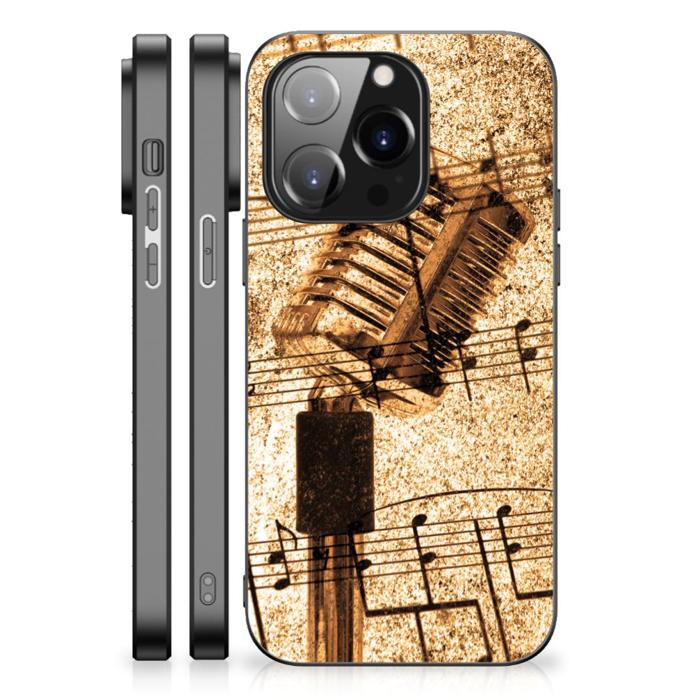 iPhone 14 Pro Silicone Back Case Bladmuziek B2C Telecom