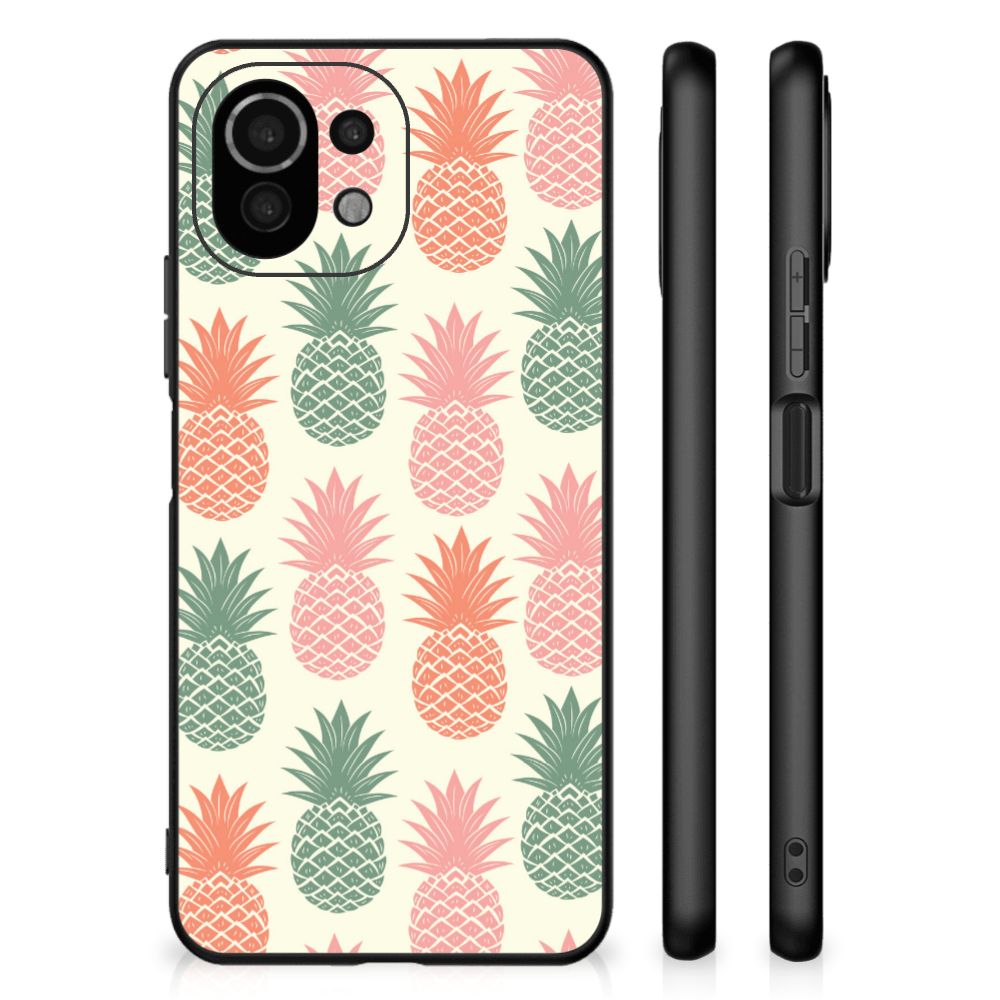 Xiaomi 11 Lite 5G NE | Mi 11 Lite Back Cover Hoesje Ananas