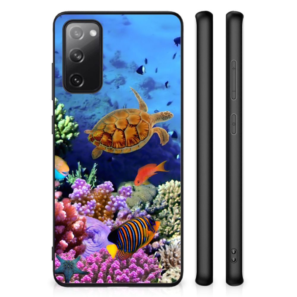 Samsung Galaxy S20 FE Dierenprint Telefoonhoesje Vissen B2C Telecom