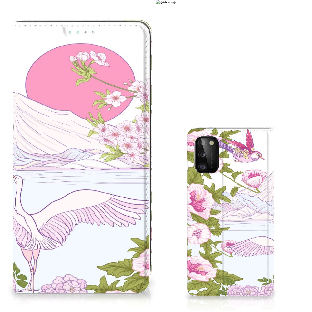 Samsung Galaxy A41 Hoesje maken Bird Standing