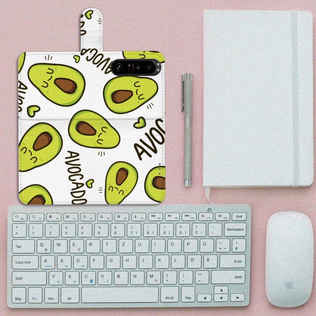 Sony Xperia 1 III Leuk Hoesje Avocado Singing