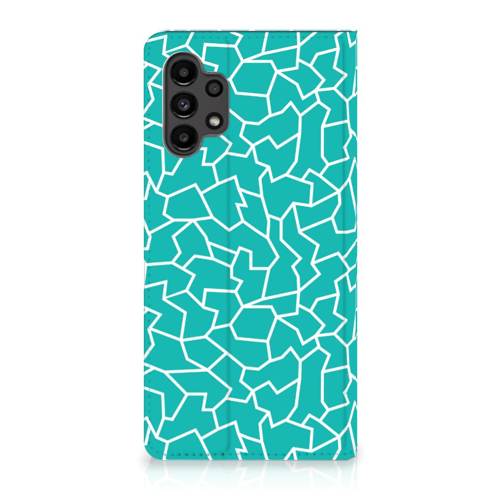 Samsung Galaxy A13 (4G) Bookcase Cracks Blue - B2C Telecom
