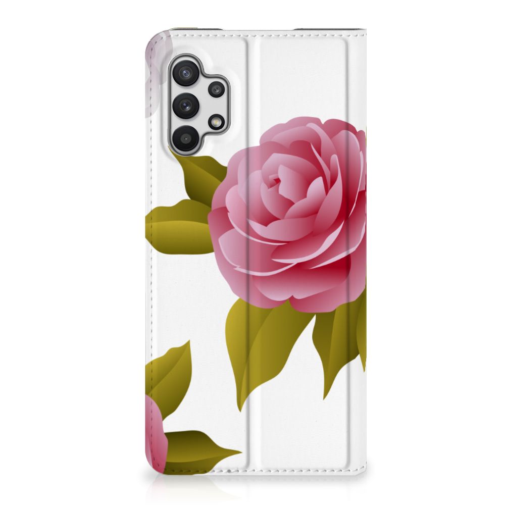 Samsung Galaxy A32 5G Smart Cover Roses - B2C Telecom