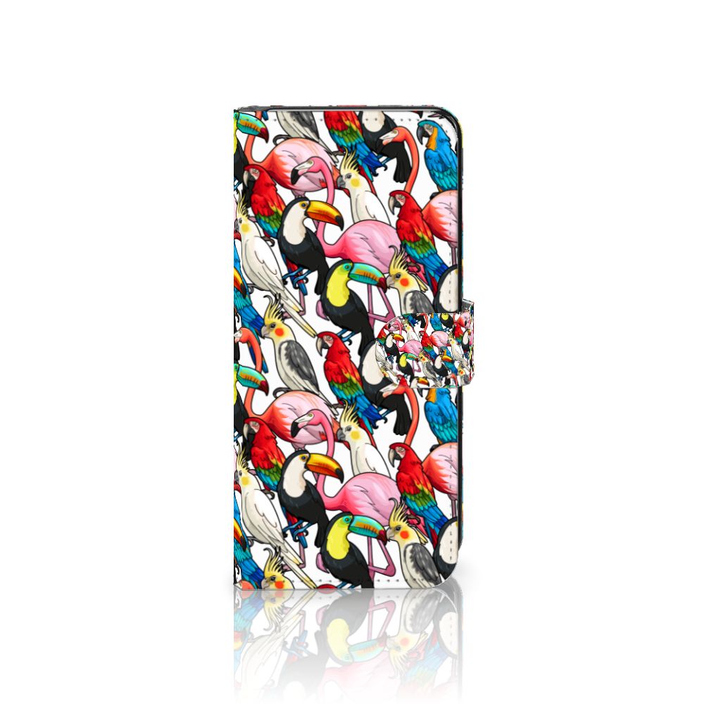 Motorola Moto G72 Telefoonhoesje met Pasjes Birds