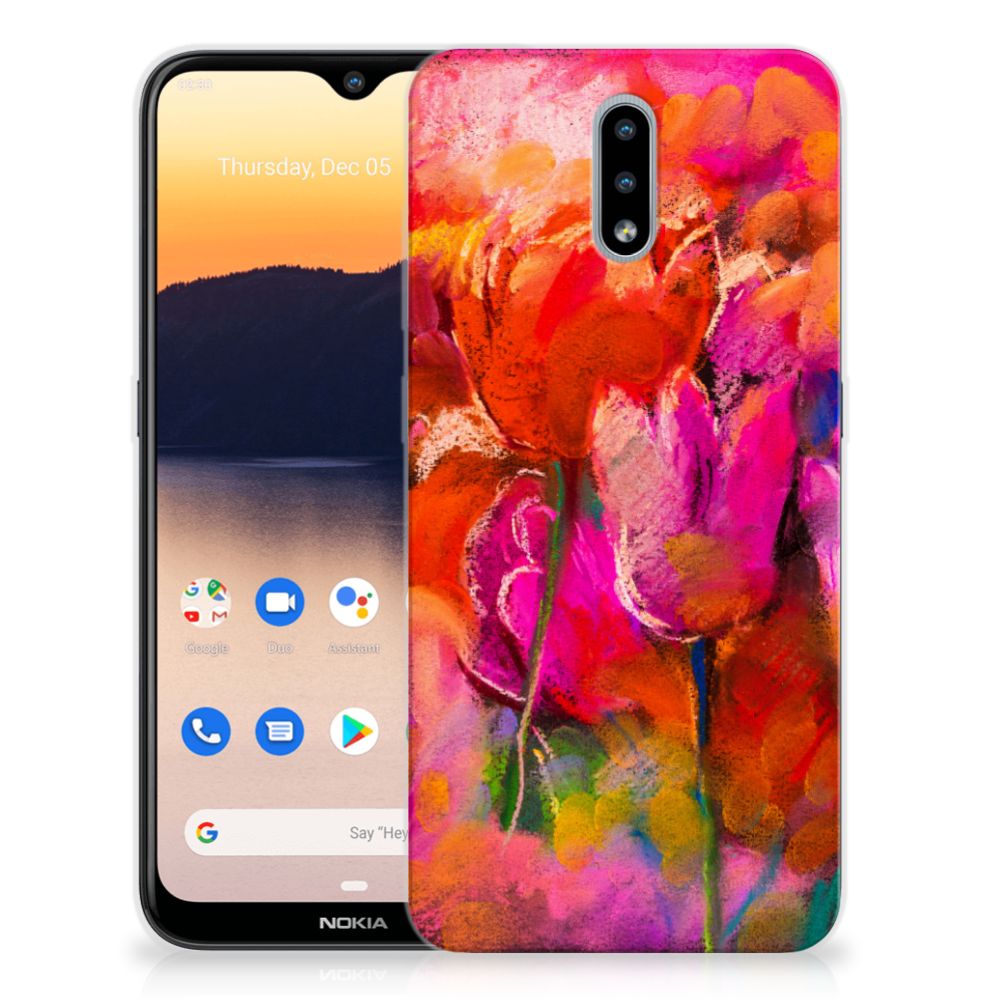 Hoesje maken Nokia 2.3 Tulips