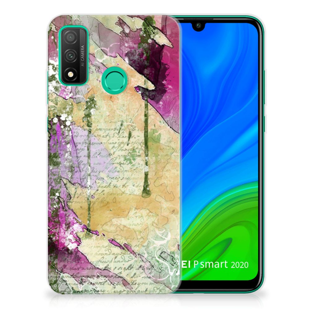 Hoesje maken Huawei P Smart 2020 Letter Painting